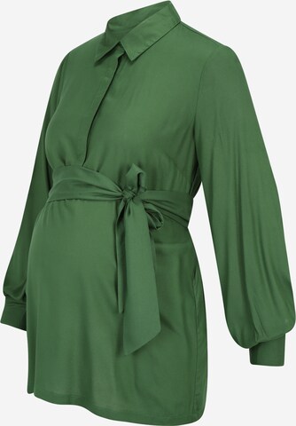 MAMALICIOUS Blouse 'Inus' in Green: front