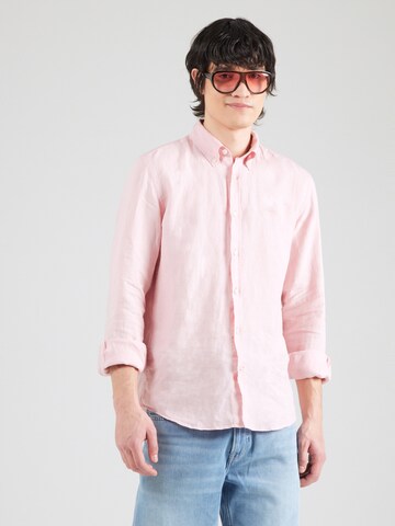 Regular fit Camicia 'Roan' di BOSS in rosa: frontale