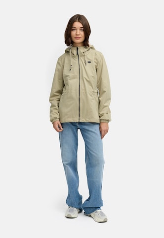 Ragwear Funktsionaalne jope 'Dankka', värv beež: eest vaates