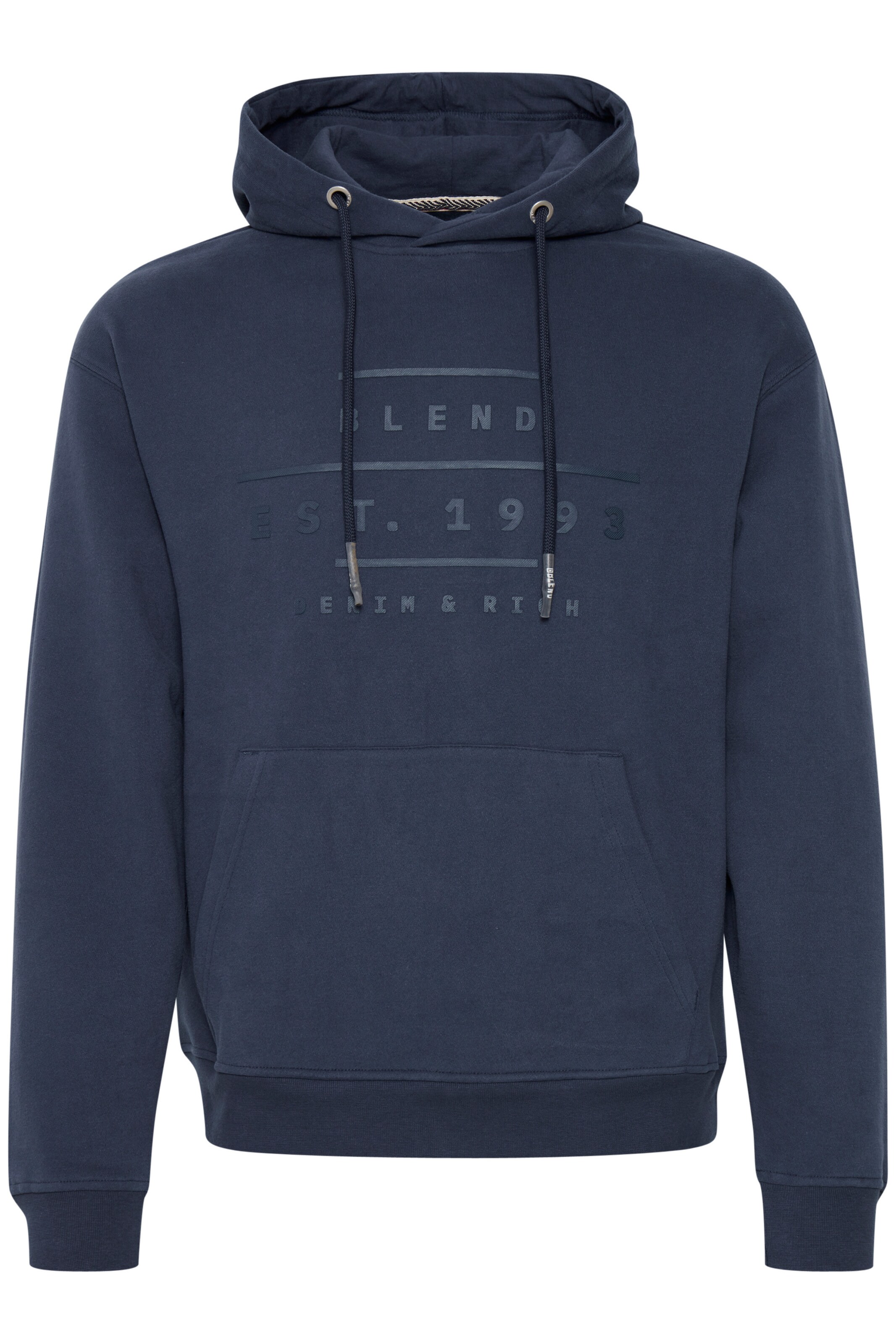 Sweat-shirt BLEND en bleu : devant