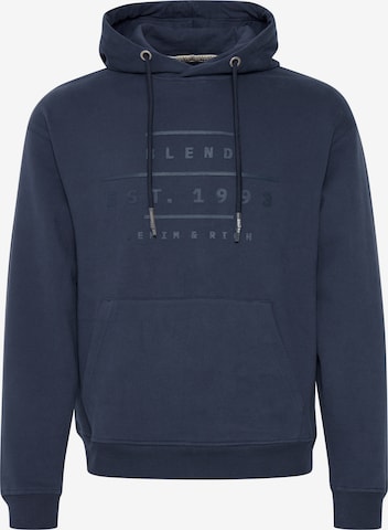Sweat-shirt BLEND en bleu : devant