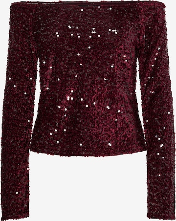 Chemisier 'PCKam' PIECES en rouge : devant