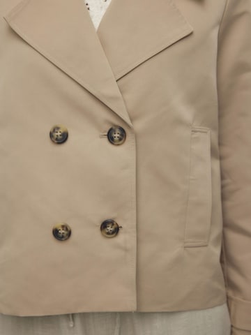 VERO MODA Overgangsfrakke i beige