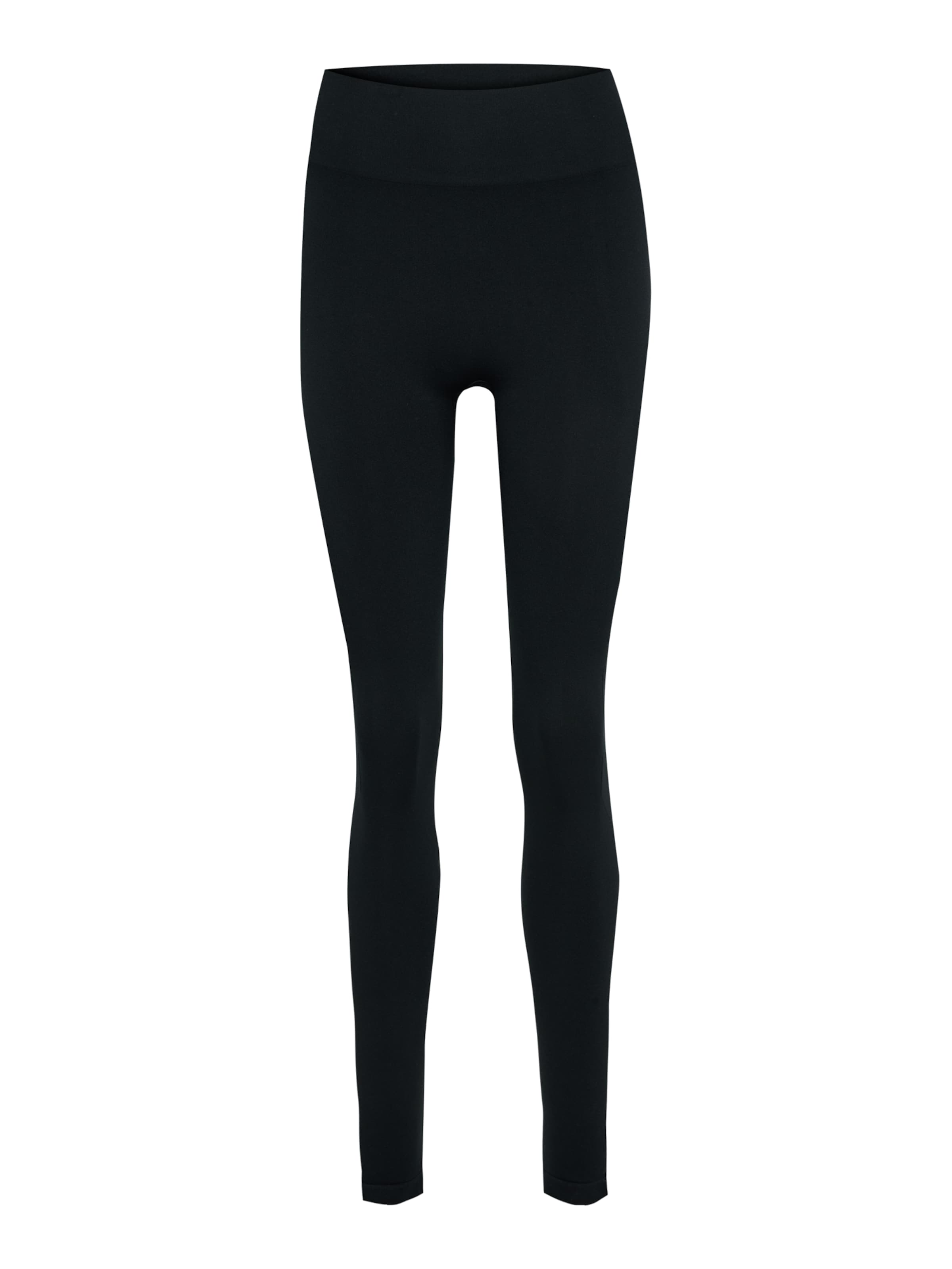 Skinny Pantalon de sport 'HIIT' Hummel en noir : devant