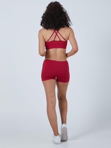 Skinny Leggings 'Tights' SPORTKIND en rouge
