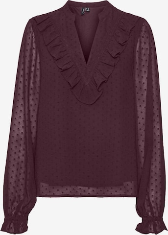 Vero Moda Curve Blouse in Rood: voorkant
