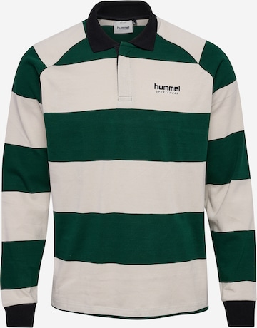 T-Shirt fonctionnel Hummel en vert : devant