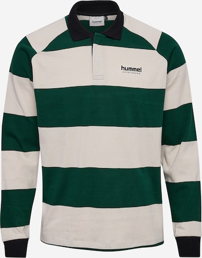 Hummel Toiminnallinen paita värissä tummanvihreä / offwhite, Tuotenäkymä
