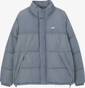 Pull&Bear Between-Season Jacket in Grey: front