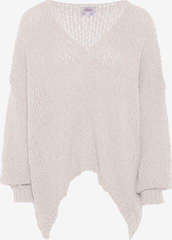 aleva Sweater in White: front