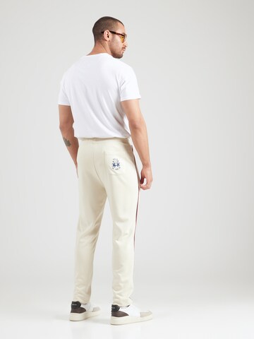 Slimfit Pantaloni de la La Martina pe alb: spate