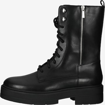 GEOX Lace-Up Ankle Boots in Black