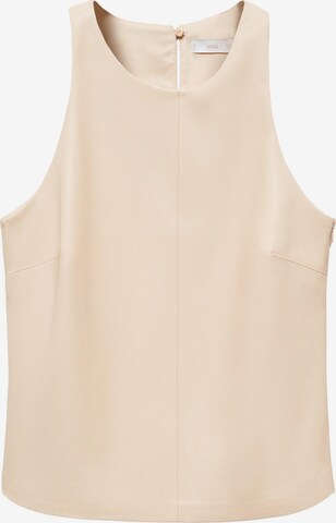 MANGO Bluse i beige: forside