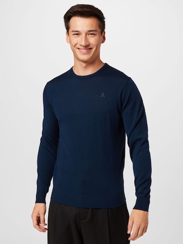 Scalpers Sweater in Blue: front