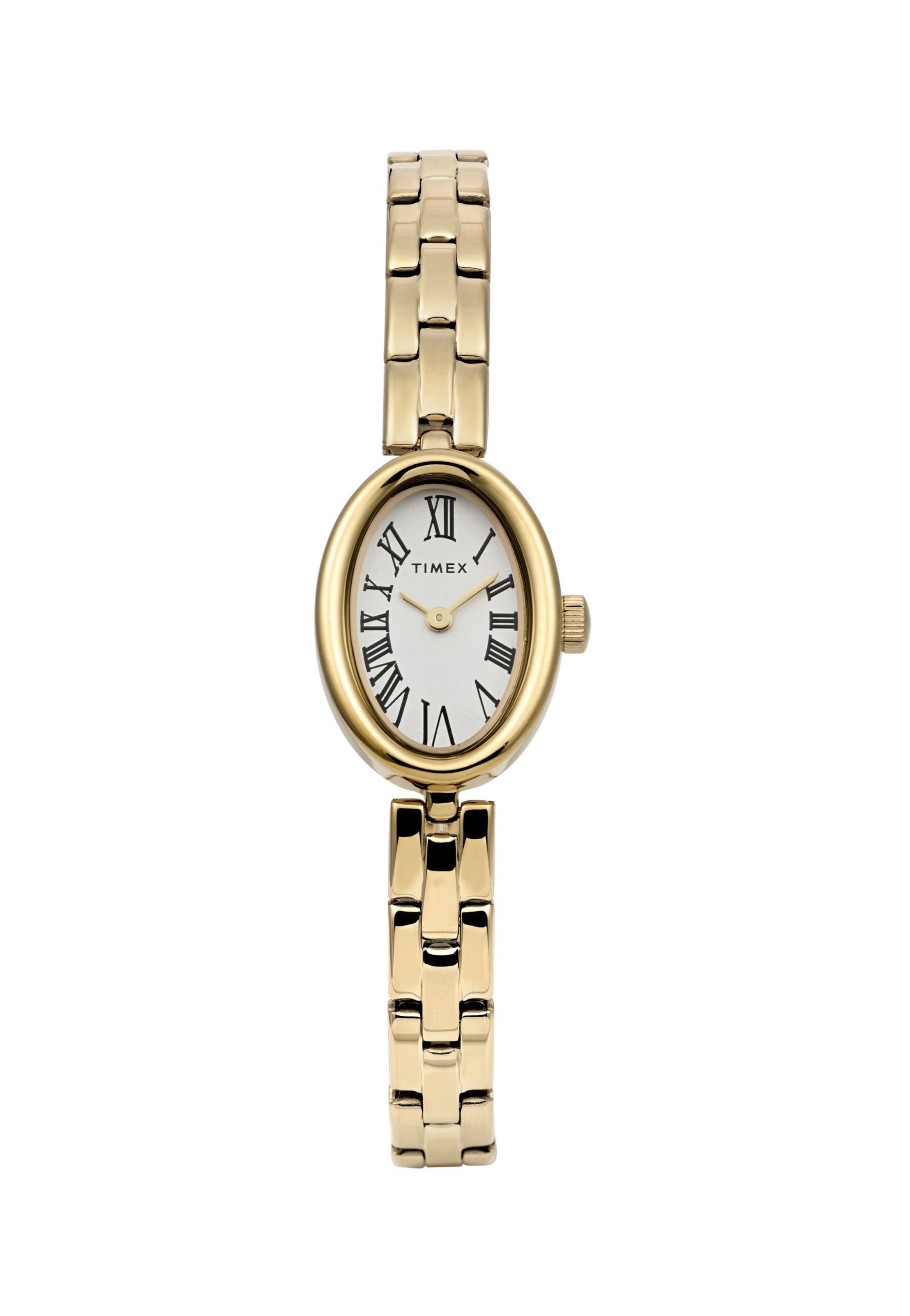 Montre à affichage analogique 'Cavatina' TIMEX en or : devant