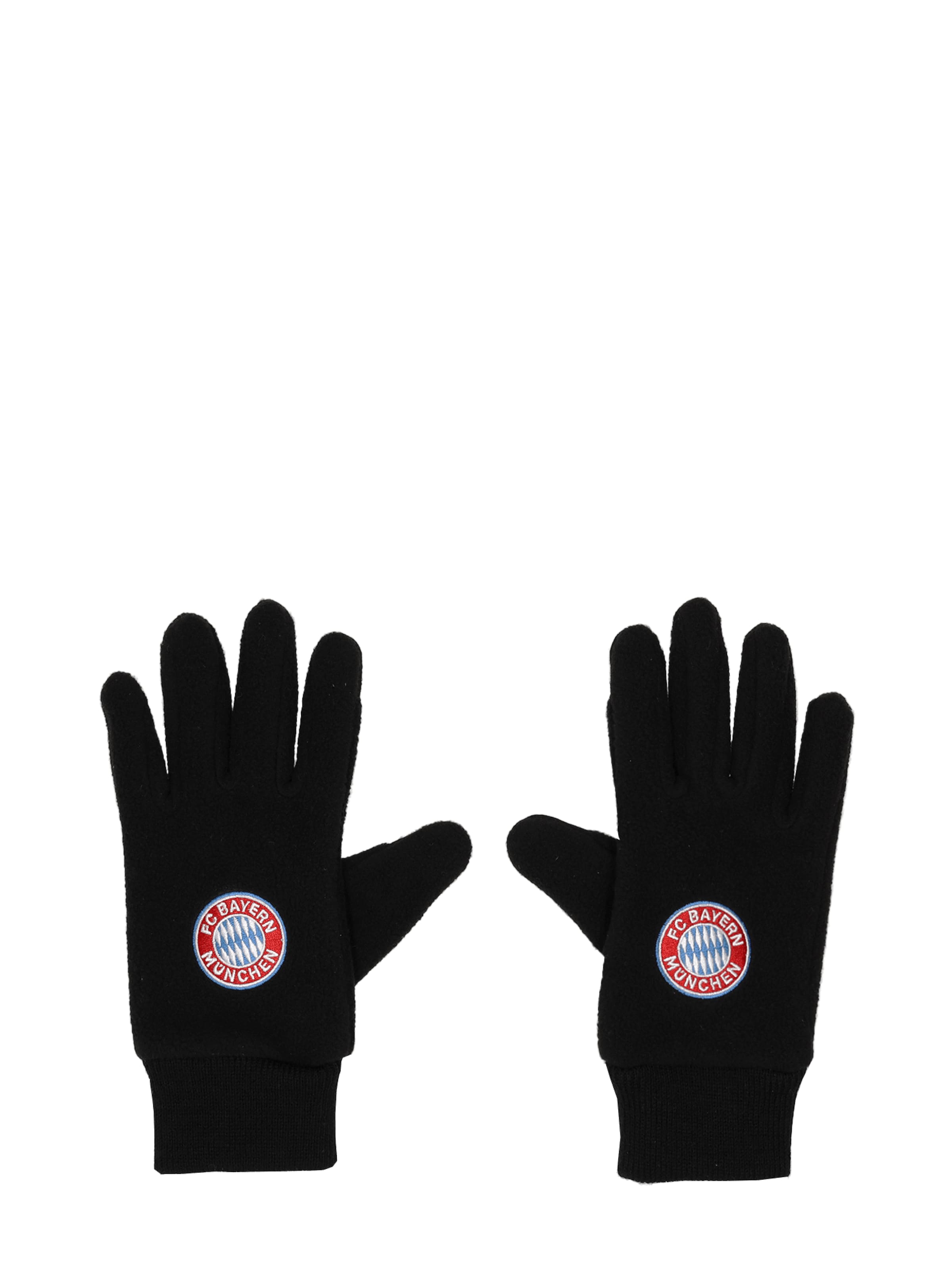 FC BAYERN MÜNCHEN Full Finger Gloves in Sky blue / Red / Black / White, Item view