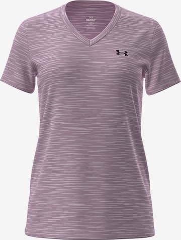 UNDER ARMOUR Functioneel shirt 'Tech Twist' in Roze: voorkant