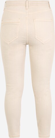 River Island Petite Skinny Jeans in Beige