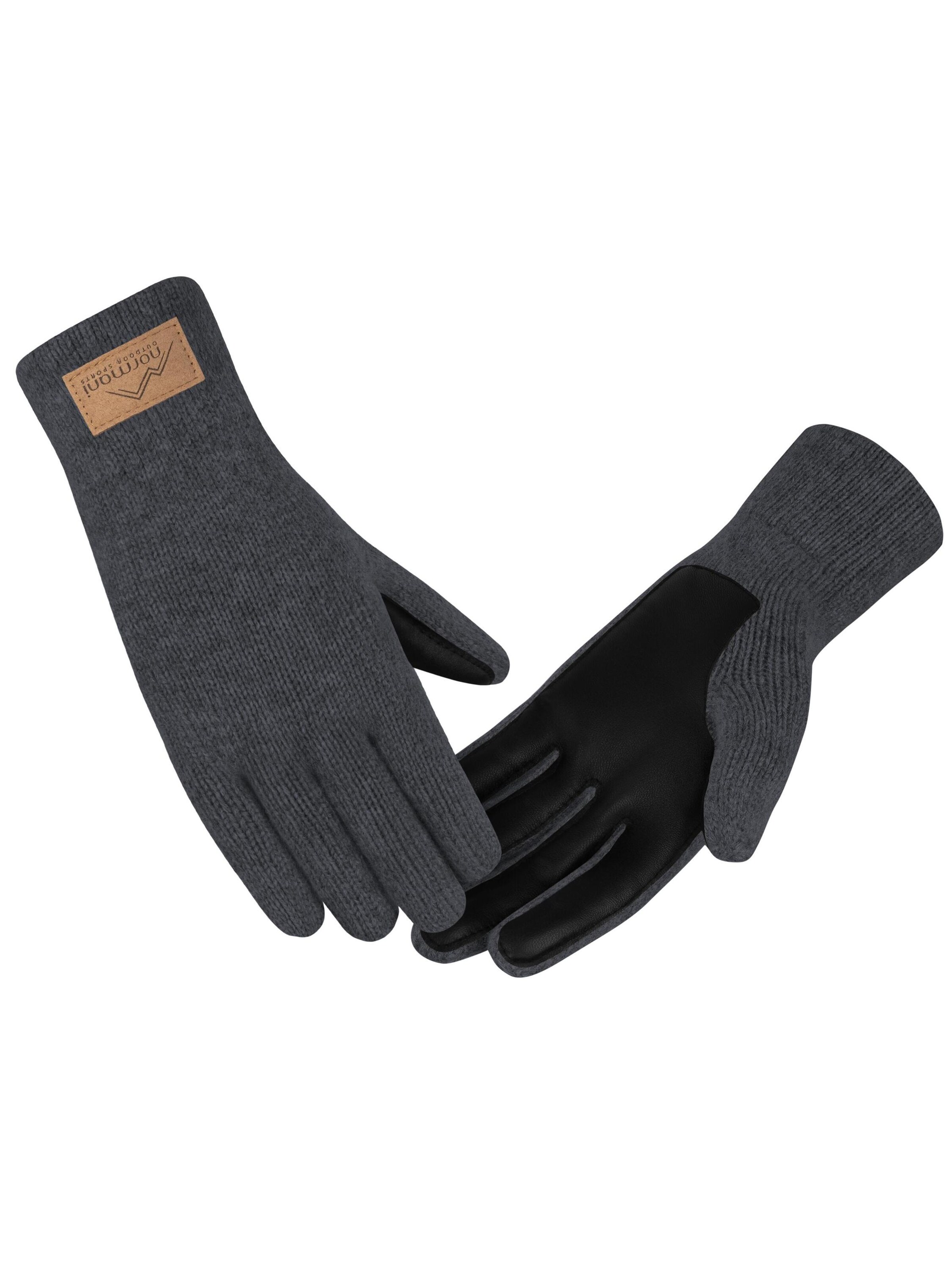 Gants 'Leanyer' normani en gris