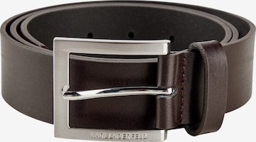 Karl Lagerfeld - Cintos em castanho: frente
