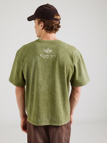 ALPHA INDUSTRIES Shirt in Green