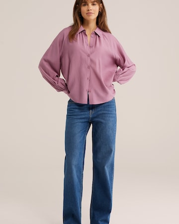 Camicia da donna di WE Fashion in rosa