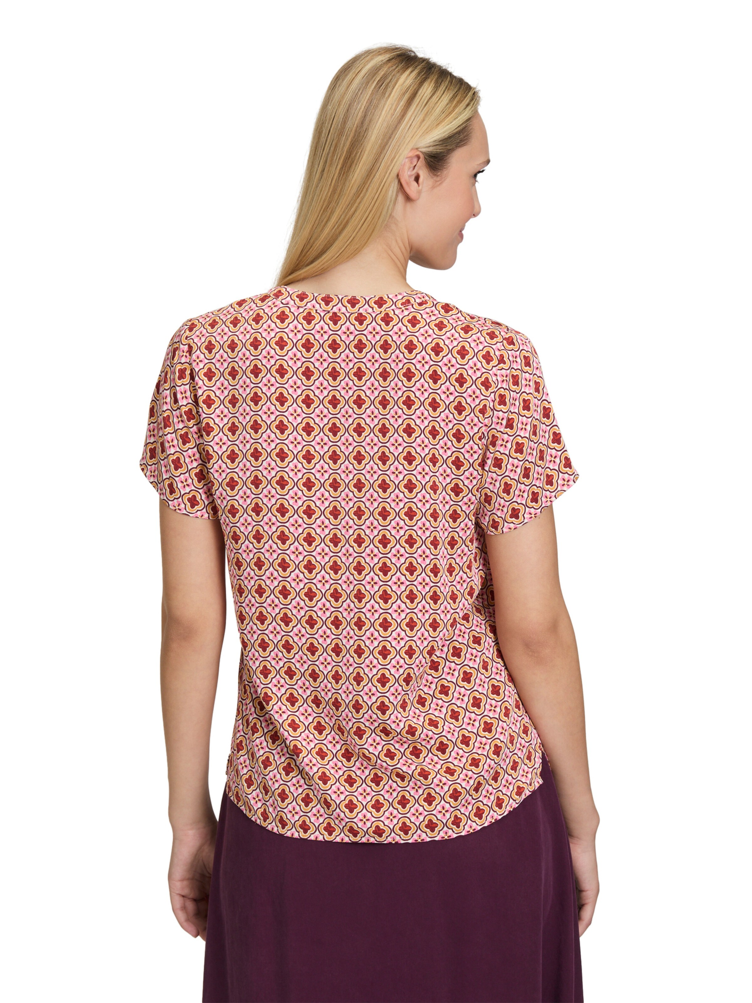 Cartoon Blouse in Red