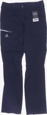 SALOMON Pants in XS in Blue: front