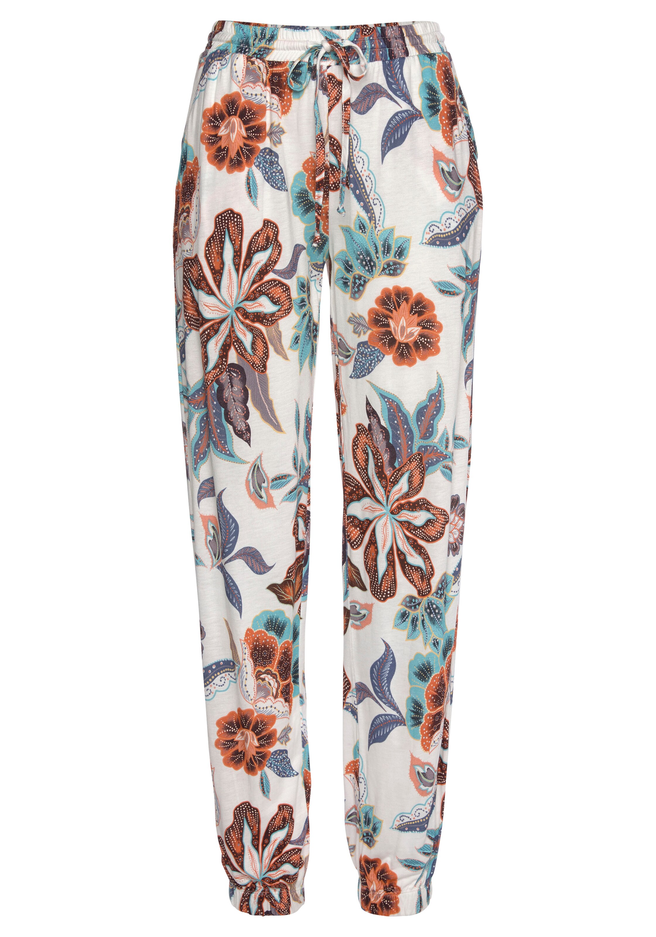 VIVANCE Zúžený strih Nohavice - Béžová: predná strana