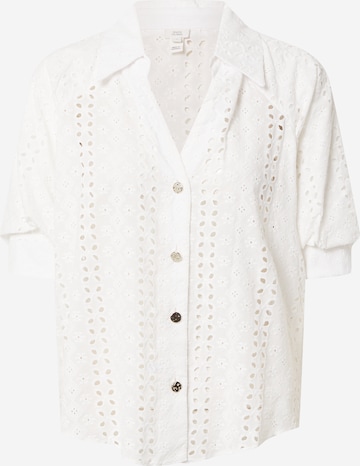 Camicia da donna di River Island in bianco: frontale