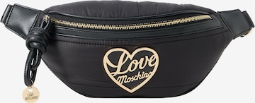 juoda Love Moschino Rankinė su ilgu dirželiu: priekis