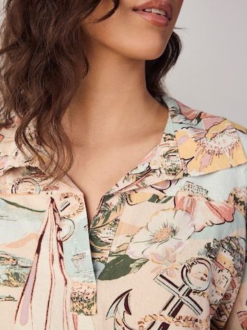 Chemisier Next en mélange de couleurs