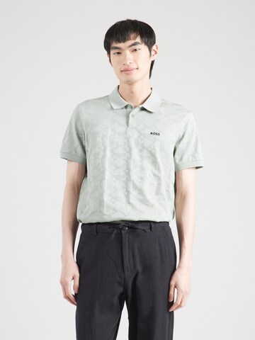 T-Shirt 'Pirax' BOSS en vert : devant
