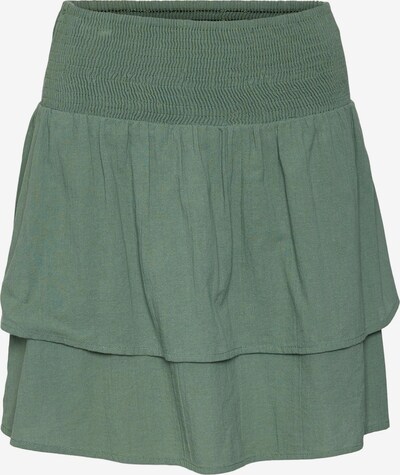 VERO MODA Jupe 'LINE' en vert pastel, Vue avec produit