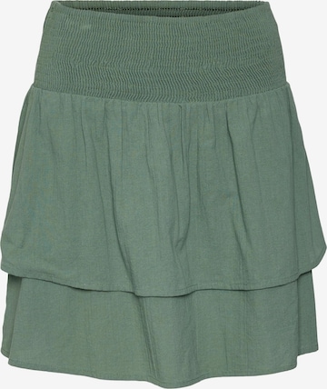 VERO MODA Skirt 'LINE' in Green: front