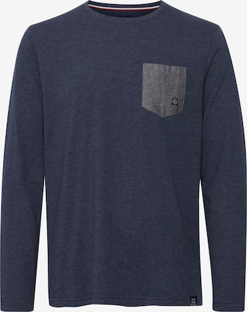 FQ1924 Langarmshirt 'Danfo' in Blau: predná strana