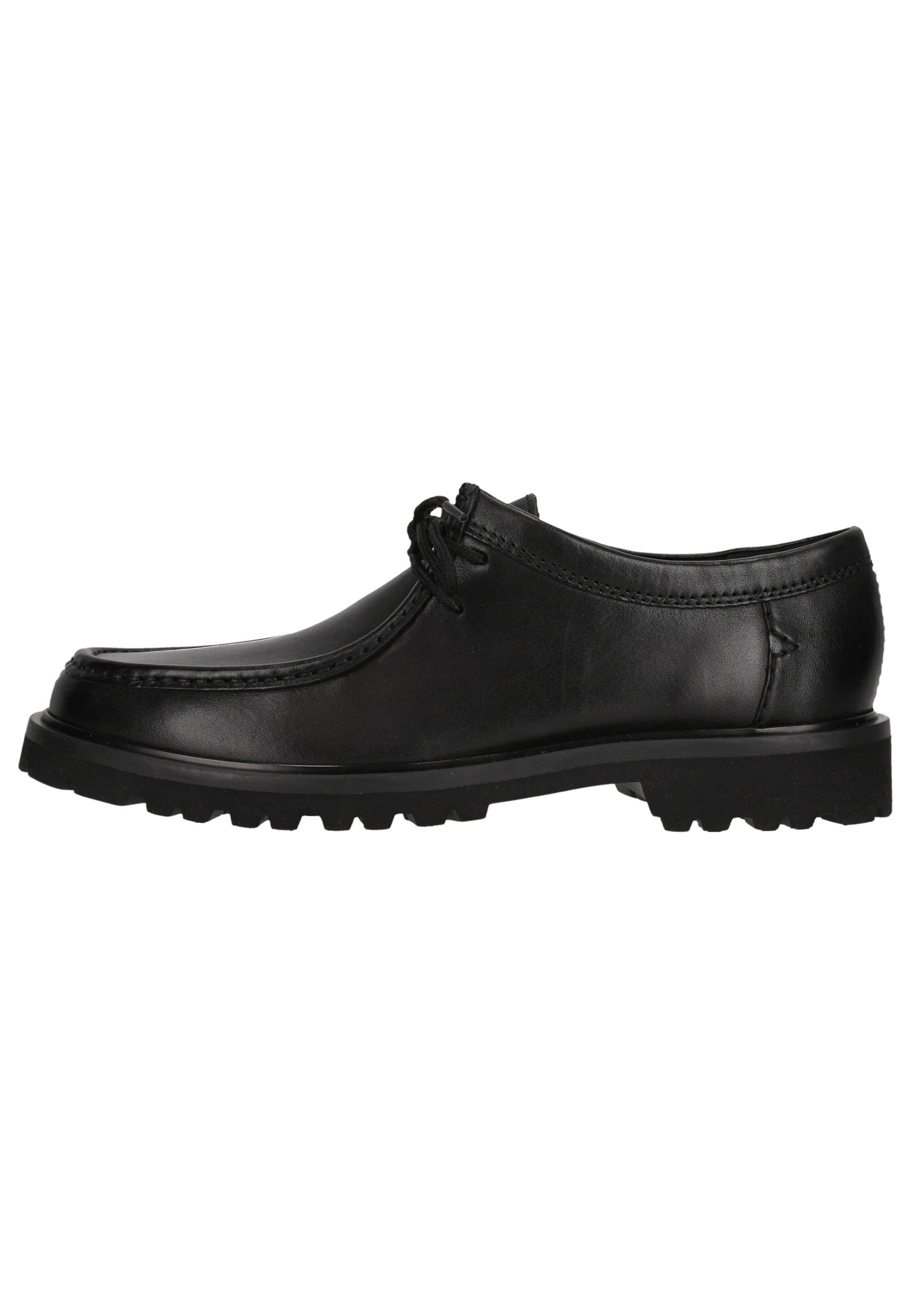 CLARKS Schnürschuhe 'Berwick Seam' in Schwarz