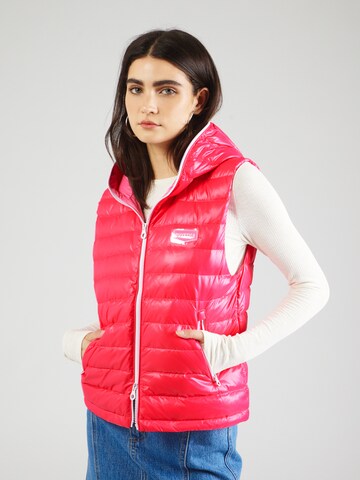 Duvetica Bodywarmer 'AGRI' in Roze: voorkant