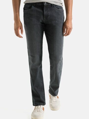 CAMEL ACTIVE Regular Jeans 'Houston' in Zwart: voorkant