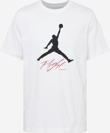 Jordan Shirt 'JUMPMAN FLIGHT' in White: front