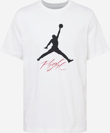 Jordan Shirt 'JUMPMAN FLIGHT' in White: front