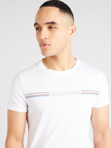 TOMMY HILFIGER T-Shirt in Weiß