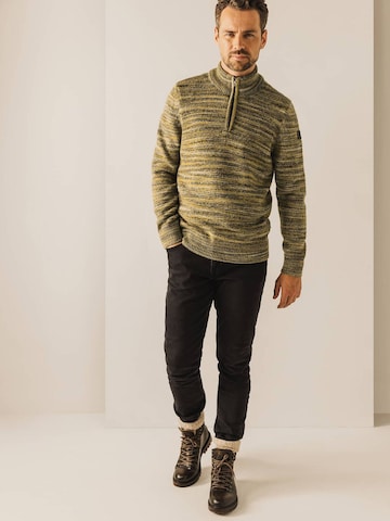 Pull-over State of Art en jaune