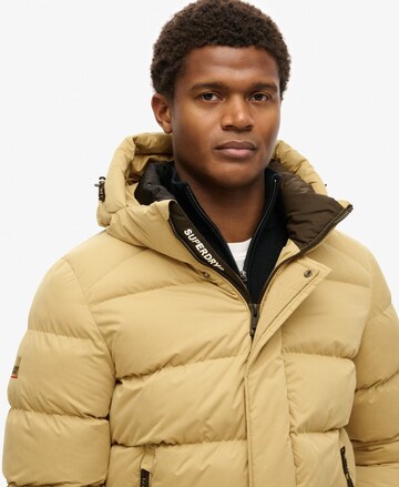 Superdry Winter jacket in Yellow