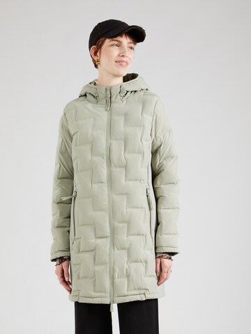 Cappotto di mezza stagione di s.Oliver in verde: frontale