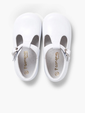 Pisamonas - Zapatos primeros pasos en blanco