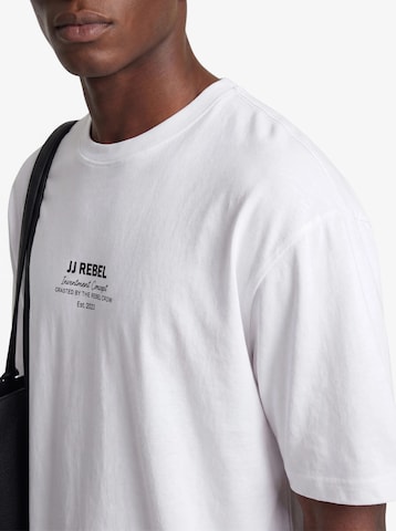 Tricou 'JREBLINO' de la JJ Rebel pe albastru