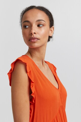 ICHI Kleid 'MARRO DR2' in Orange