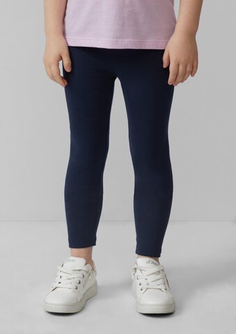 s.Oliver Skinny Leggings in Blauw: voorkant