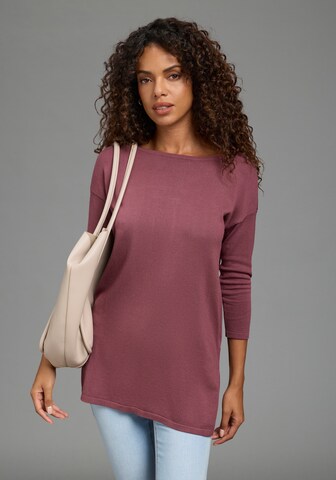 LAURA SCOTT Sweater in Pink: front